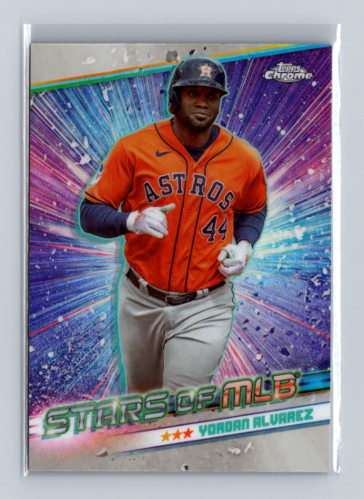 2024 Topps Series 1 - Stars of Mlb Chrome Yordan Alvarez #CSMLB-8
