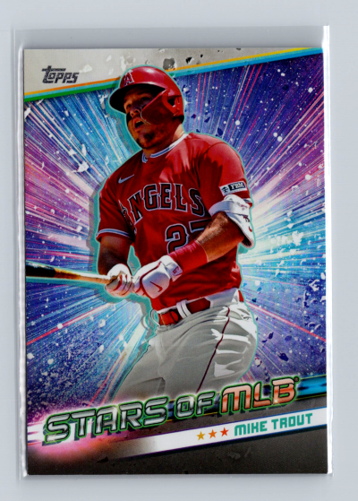 2024 Topps Series 1 - Stars of Mlb Mike Trout #SMLB-2