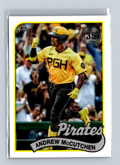 2024 Topps Series 1 - 1989 Topps Baseball Andrew McCutchen #89B-48