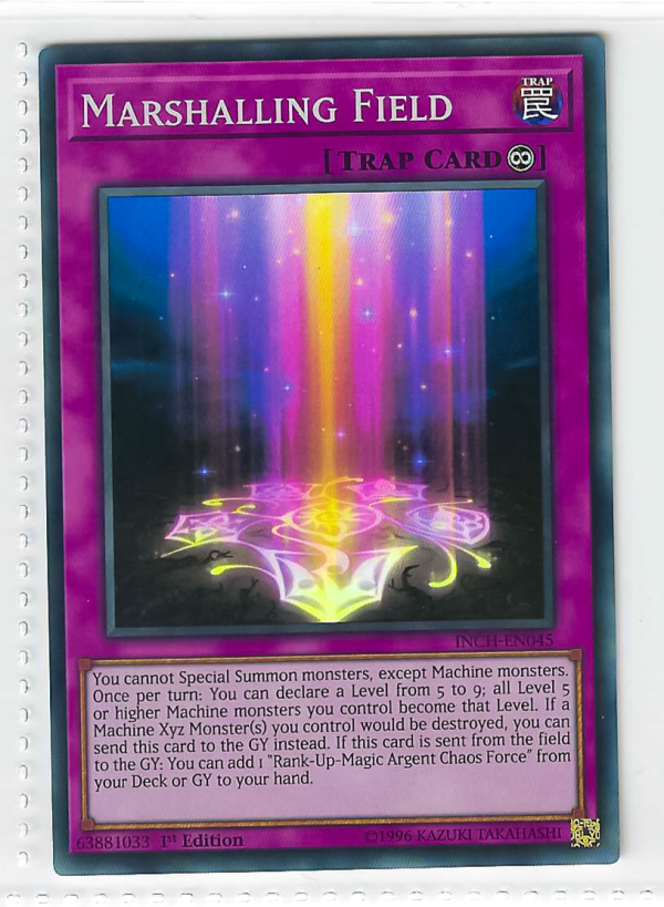 Yugioh Card - Marshalling Field Secret Rare