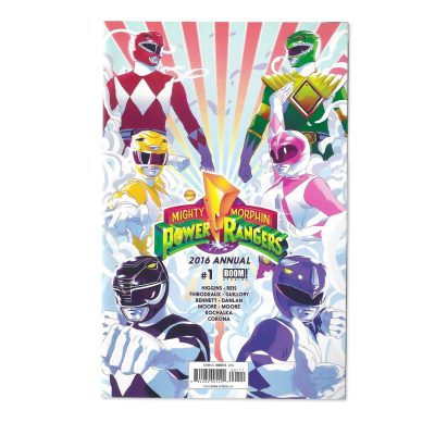 Mighty Morphin Power Rangers 2016 Annual #1 Comic Book Boom Studios
