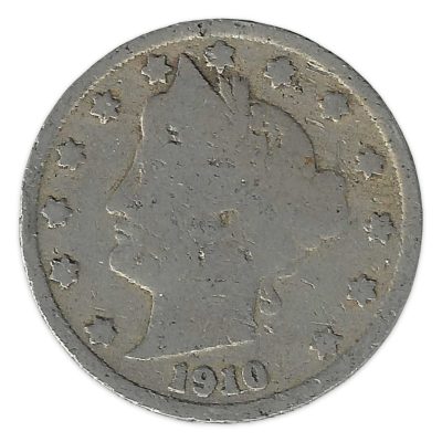 1910 Liberty Head Nickel Fine