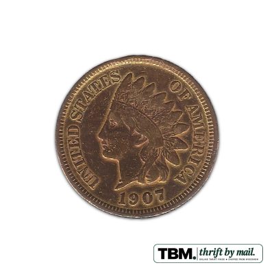 1907 Indian Head Cent Extremely Fine