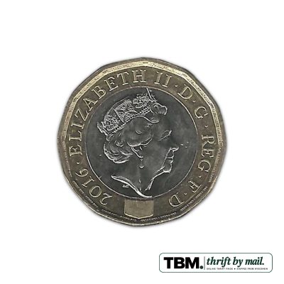 2016 United Kingdom British Pound About Uncirculated