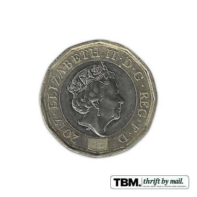 2017 United Kingdom New Pound Coin About Uncirculated