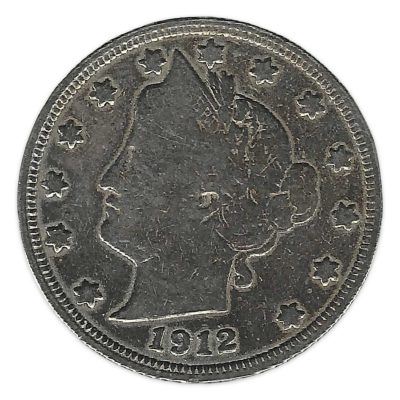 1912 Liberty Head Nickel Fine