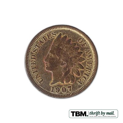 1907 Indian Head Cent Extremely Fine