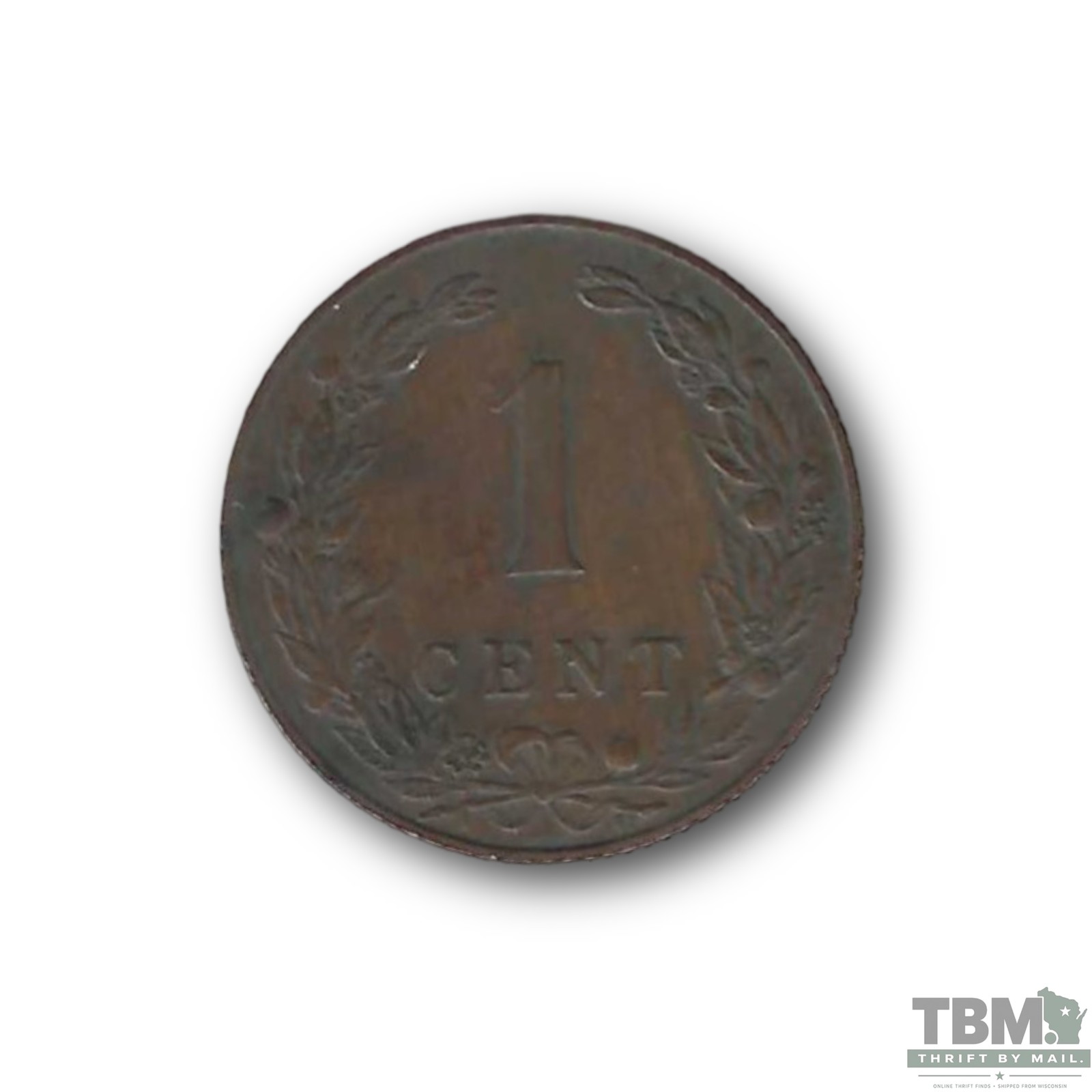 1902 German East Africa 1 Cent Bronze Coin - Image 2