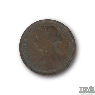 1891 United Kingdom Victoria Halfpenny