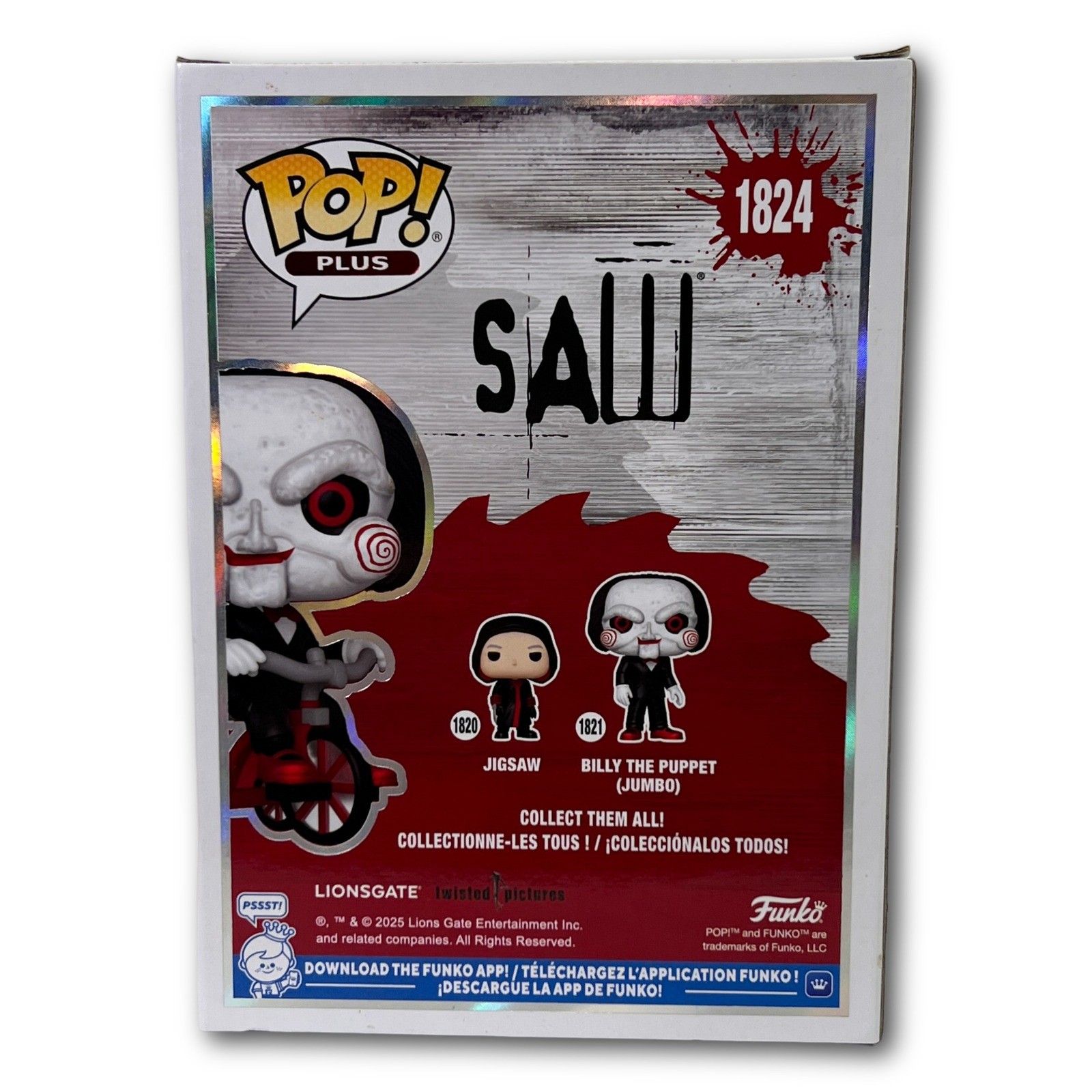 Funko Pop Plus SAW Billy the Puppet #1824 Vinyl Figure, Special Edition, New in Box - Image 3