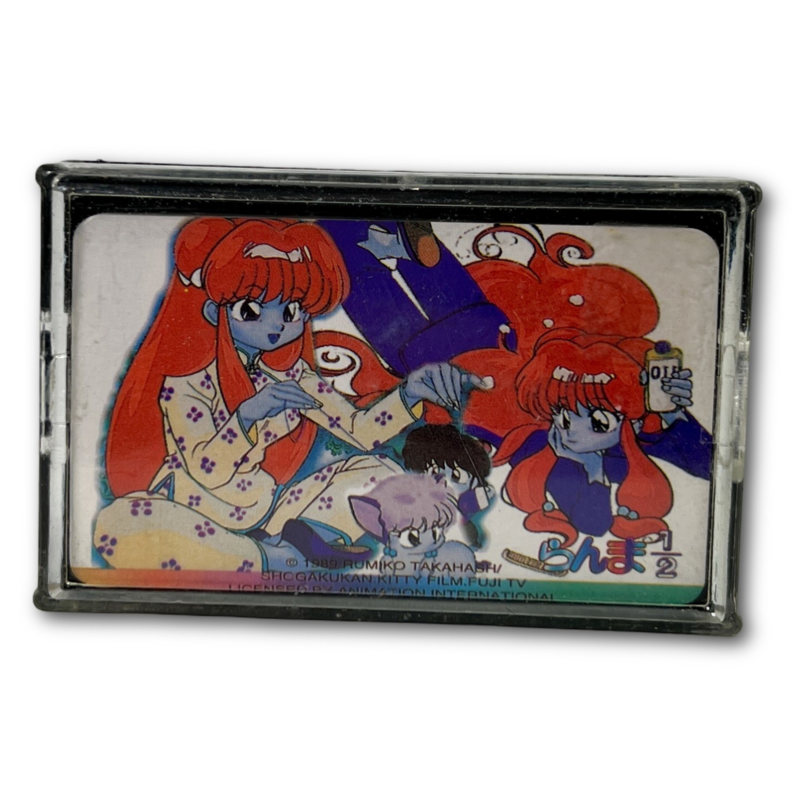 Ranma 1/2 Vintage 1989 Playing Card Deck with Plastic Case - Image 4