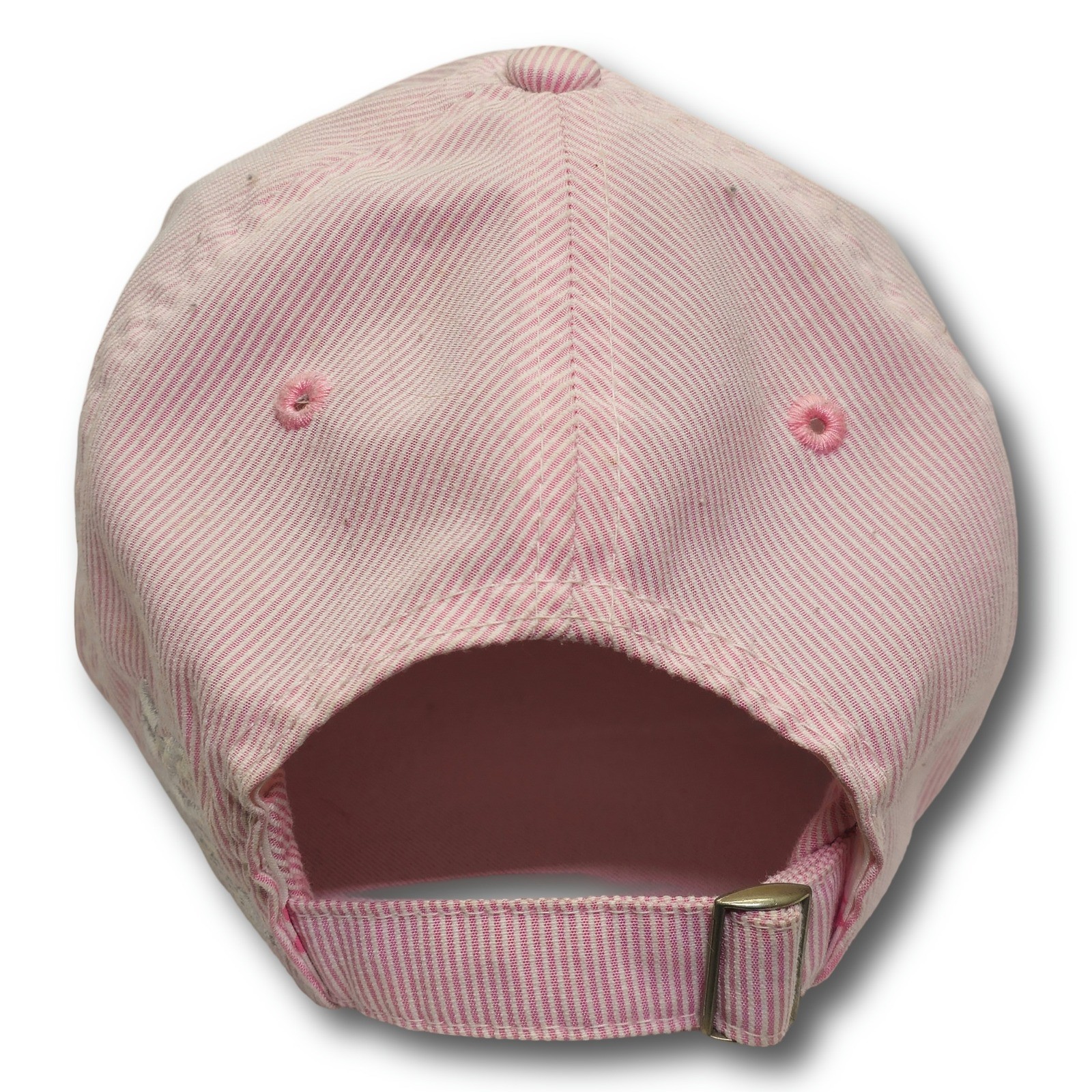 Vintage Chase Authentics Jeff Gordon #24 Pink Seersucker Strapback Cap OSFA - Image 5