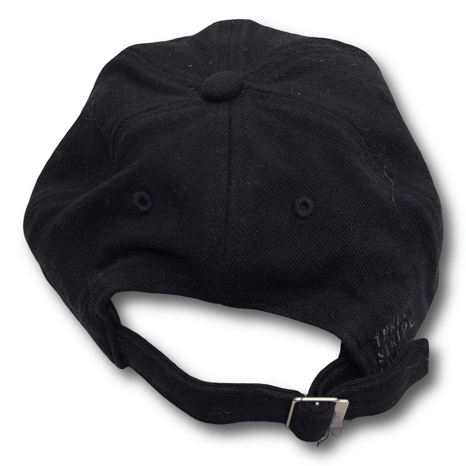Vintage Adidas Black Adjustable Dad Hat with Metallic Logo and Three Stripe Life Embroidery - Image 3