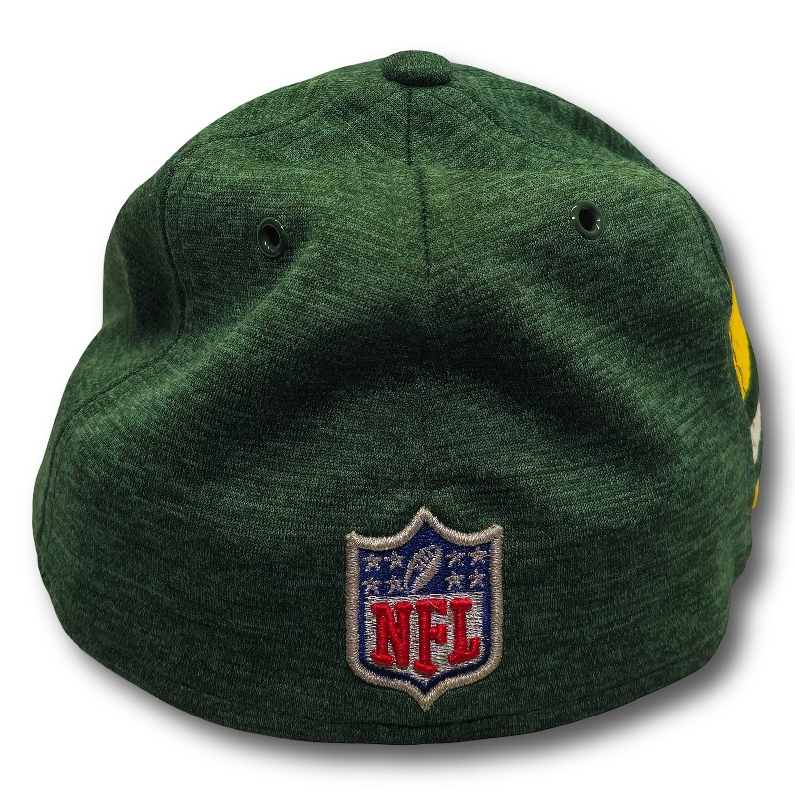 New Era Green Bay Packers 39THIRTY Youth Stretch Fit Hat Green Yellow NFL - Image 4
