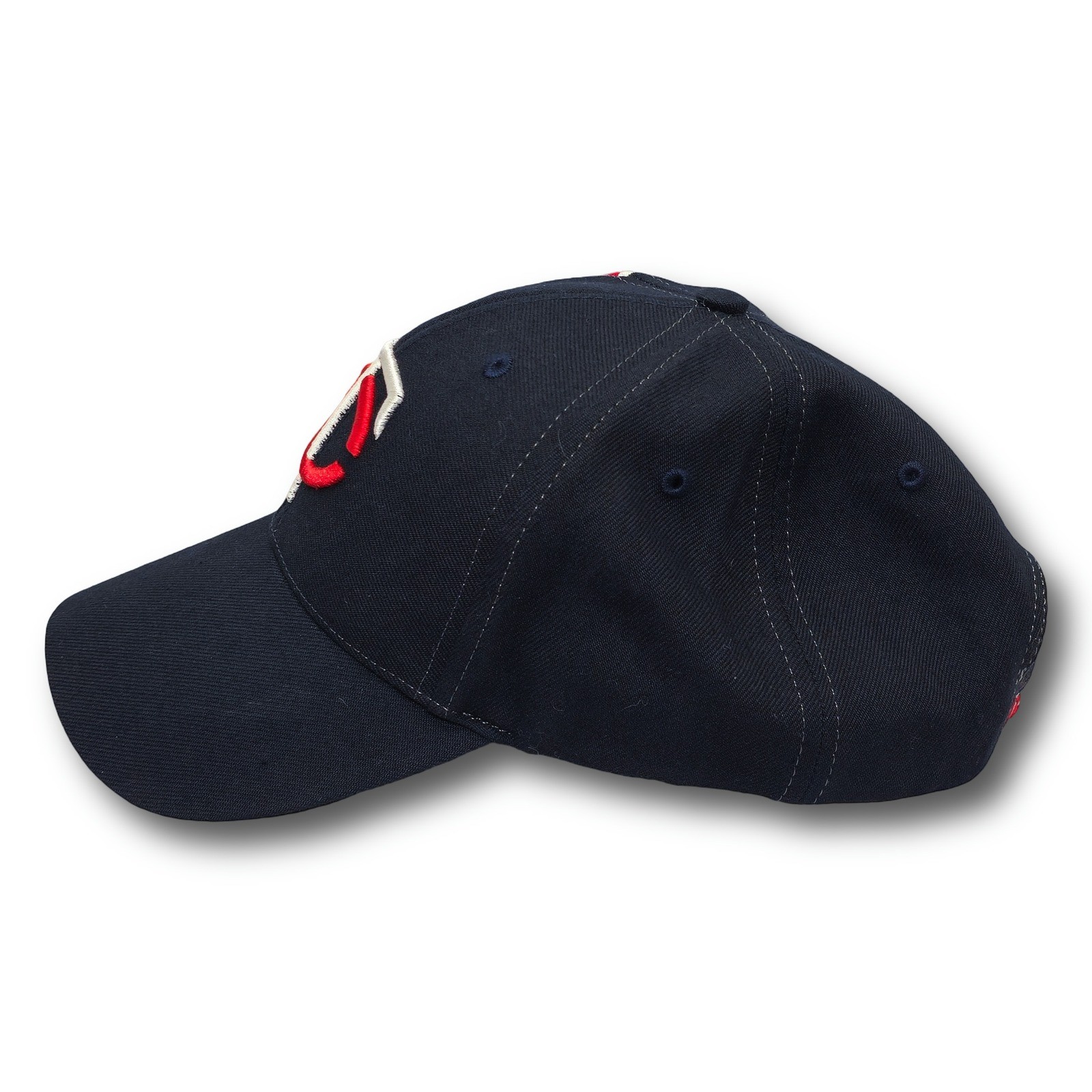 Vintage Twins Enterprise Minnesota Twins MLB Navy Red Structured Baseball Cap OSFA - Image 3