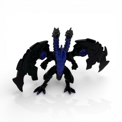 Bakugan Nillious Mystery Figure, Black and Purple with Green Eyes