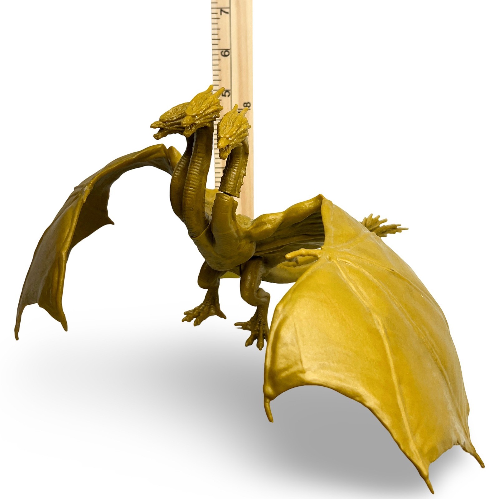 Jakks Pacific King Ghidorah Action Figure, Gold, Godzilla: King of the Monsters - Image 6