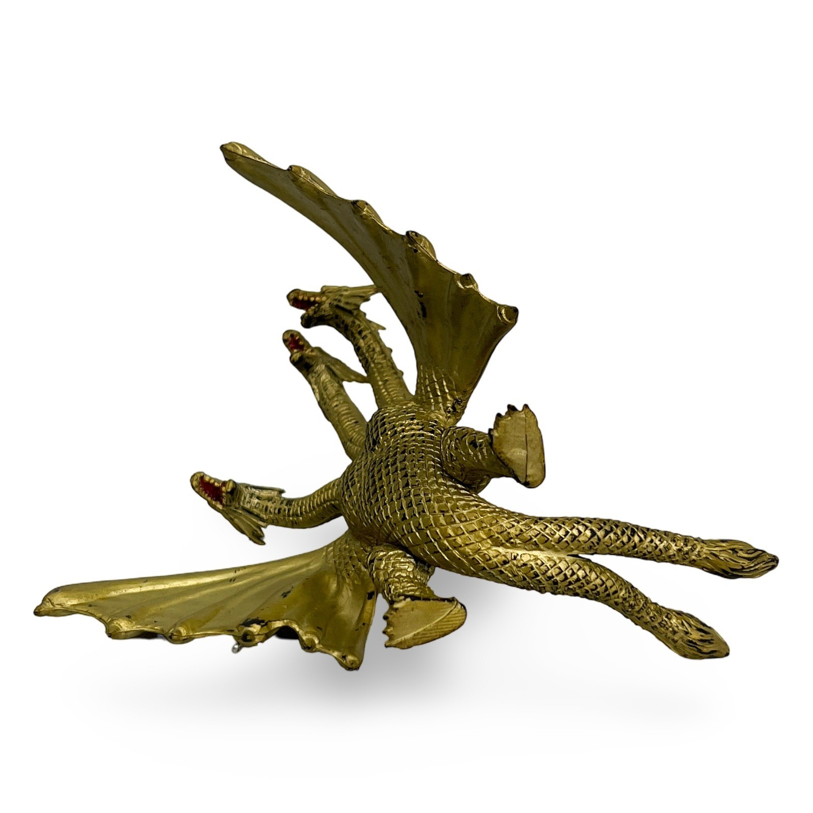 Trendmasters King Ghidorah 1994 Gold Action Figure 4.5 in - Image 6
