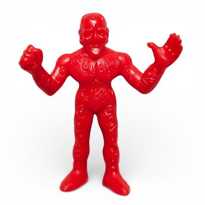 Vintage Red M.U.S.C.L.E. #033 Skull Bozu Kinnikuman Muscle Men Action Figure