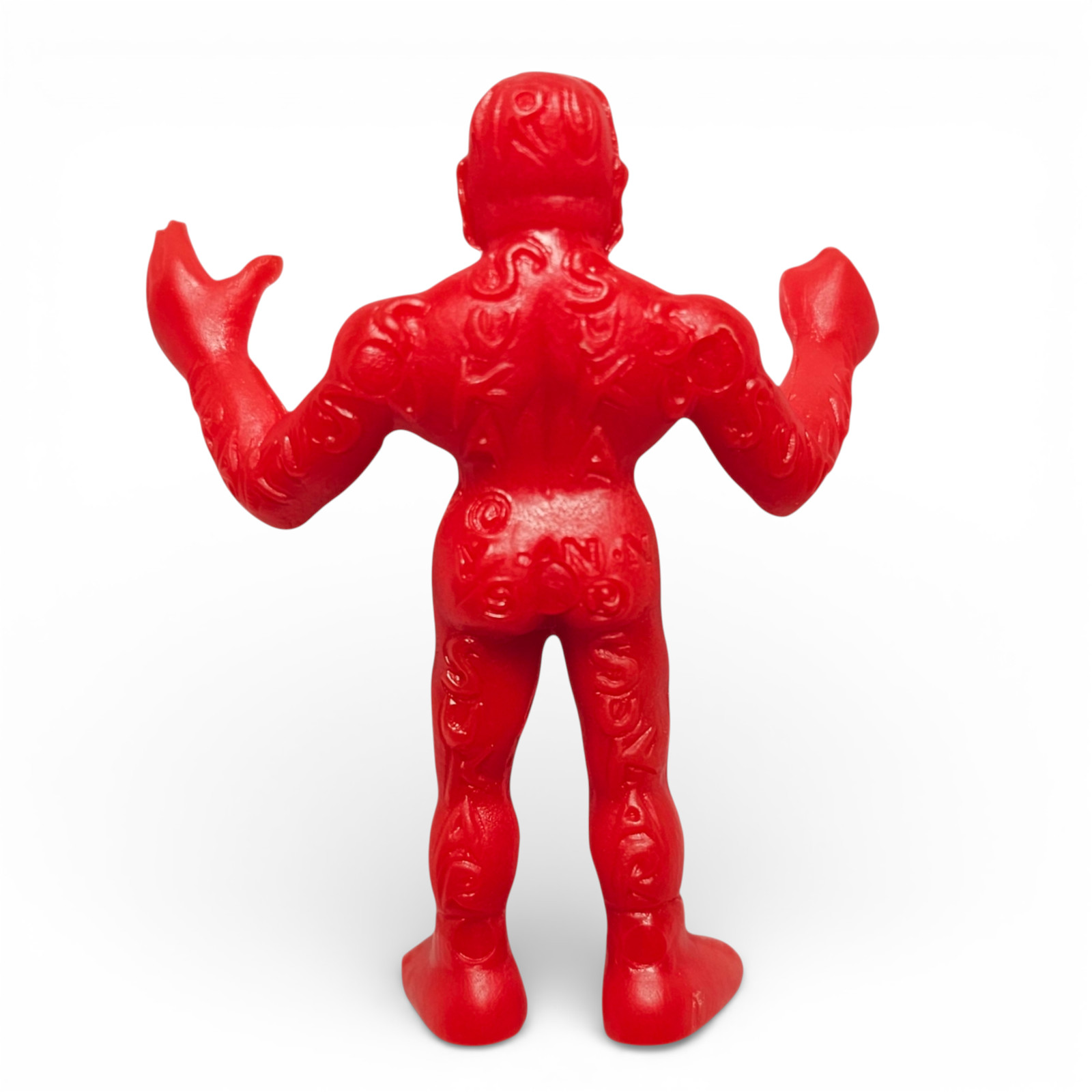 Vintage Red M.U.S.C.L.E. #033 Skull Bozu Kinnikuman Muscle Men Action Figure - Image 2
