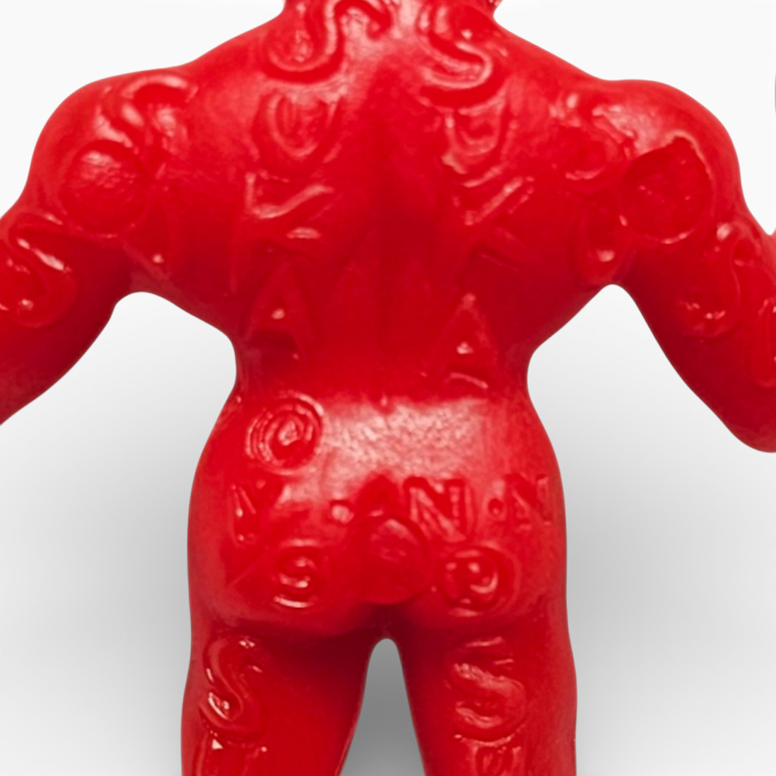 Vintage Red M.U.S.C.L.E. #033 Skull Bozu Kinnikuman Muscle Men Action Figure - Image 3