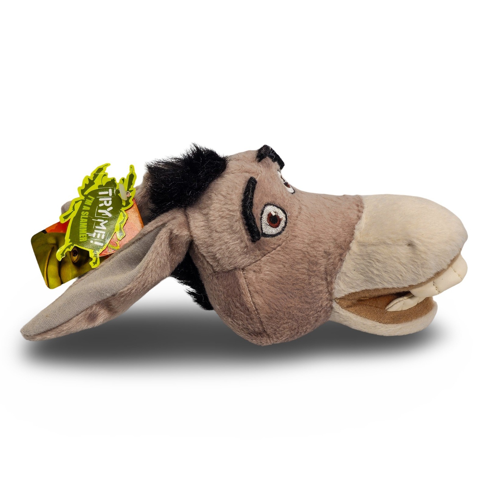 Beverly Hills Teddy Bear Shrek 2 Donkey Slammer Plush, Gray, New 2004 Vintage - Image 7
