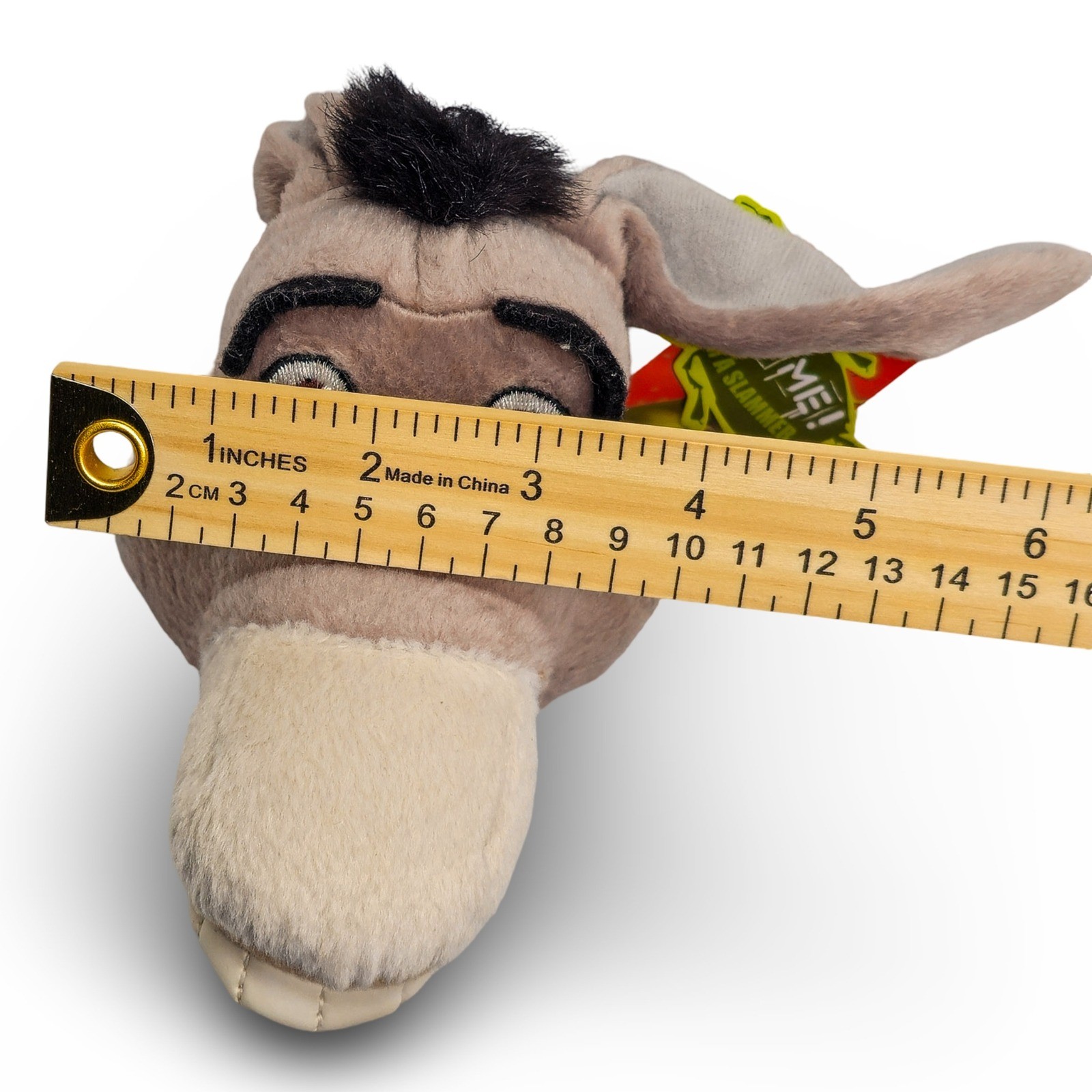 Beverly Hills Teddy Bear Shrek 2 Donkey Slammer Plush, Gray, New 2004 Vintage - Image 11