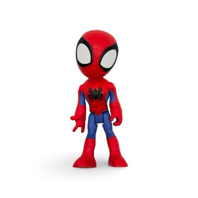 Marvel Spider-Man Spidey and His Amazing Friends 4 in Action Figure Red Blue Used