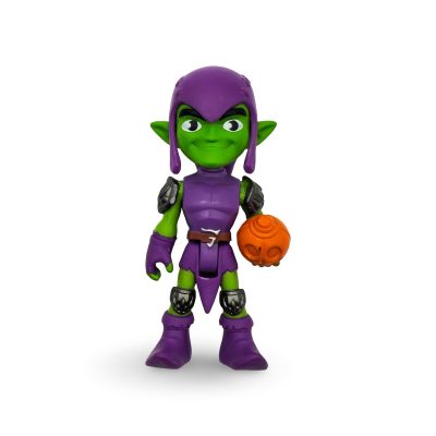 Marvel Green Goblin Mini Action Figure 3in Purple/Green with Pumpkin Bomb