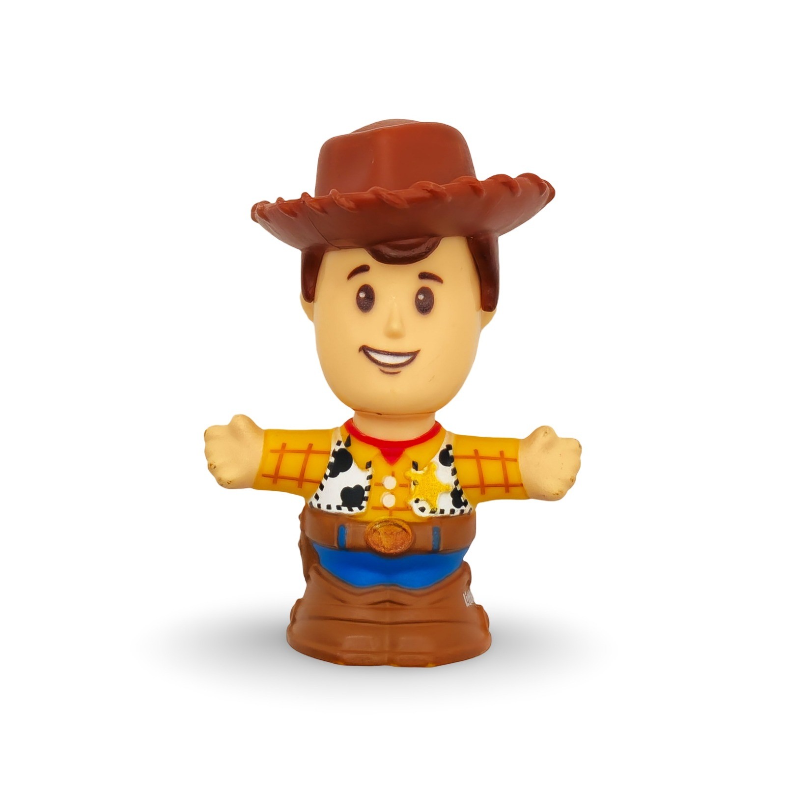 2018 Fisher-Price Little People Toy Story Woody Figure Brown