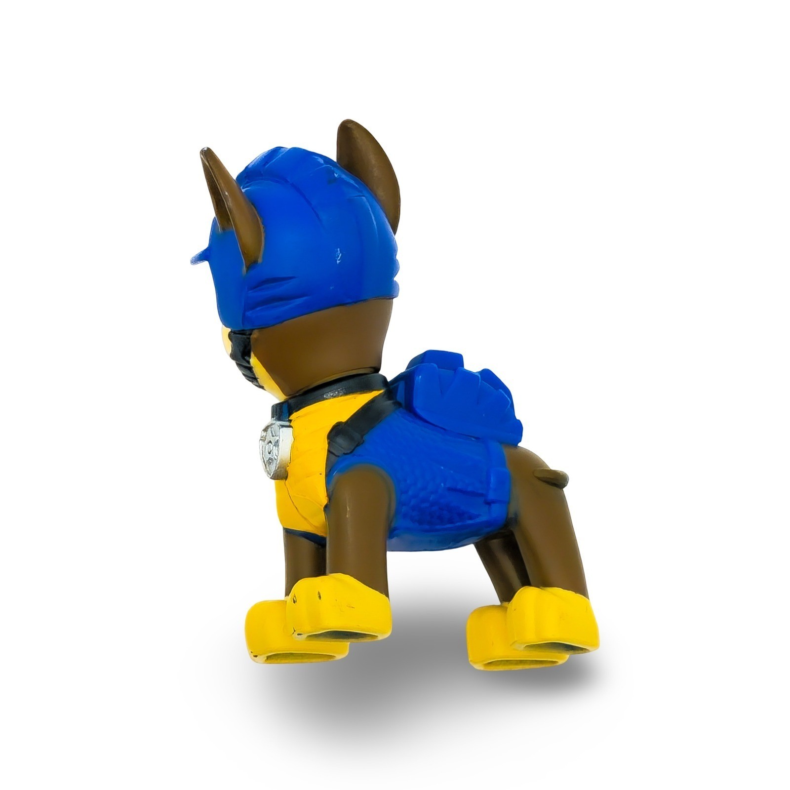 Spin Master PAW Patrol Dino Rescue Chase 2.5" Action Figure with Blue Armor and Helmet - Image 2