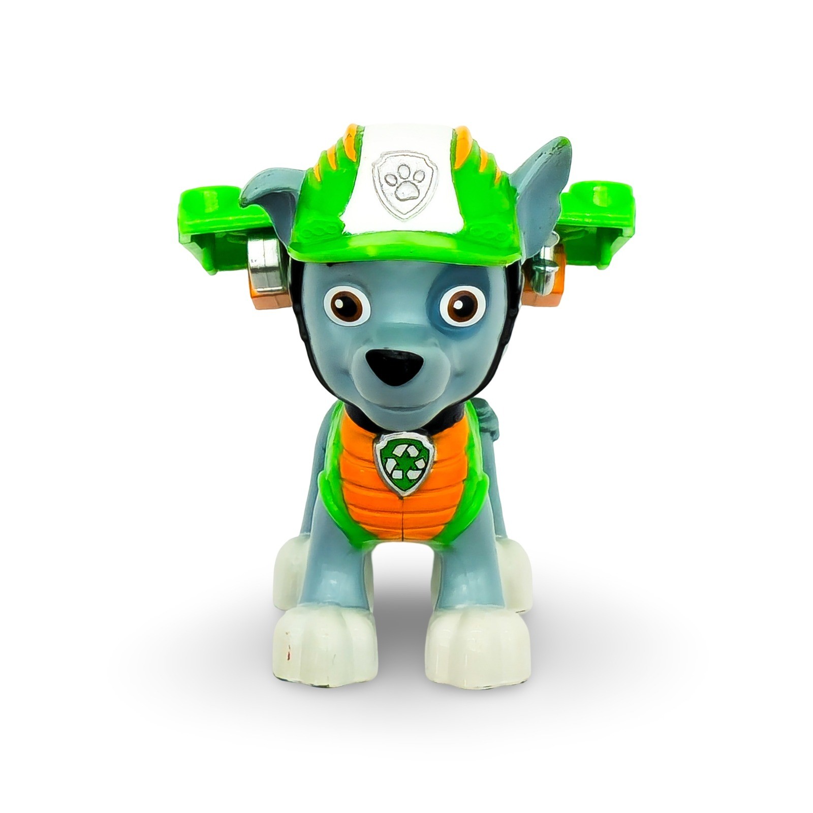 Spin Master PAW Patrol Dino Rescue Rocky 2.5" Action Figure with Green Armor, 2020 - Image 3