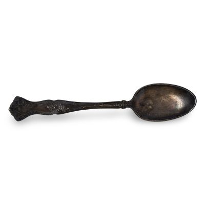 Antique 1847 Rogers Bros Old Colony XS Triple Silverplate Teaspoon, 1911 Patina
