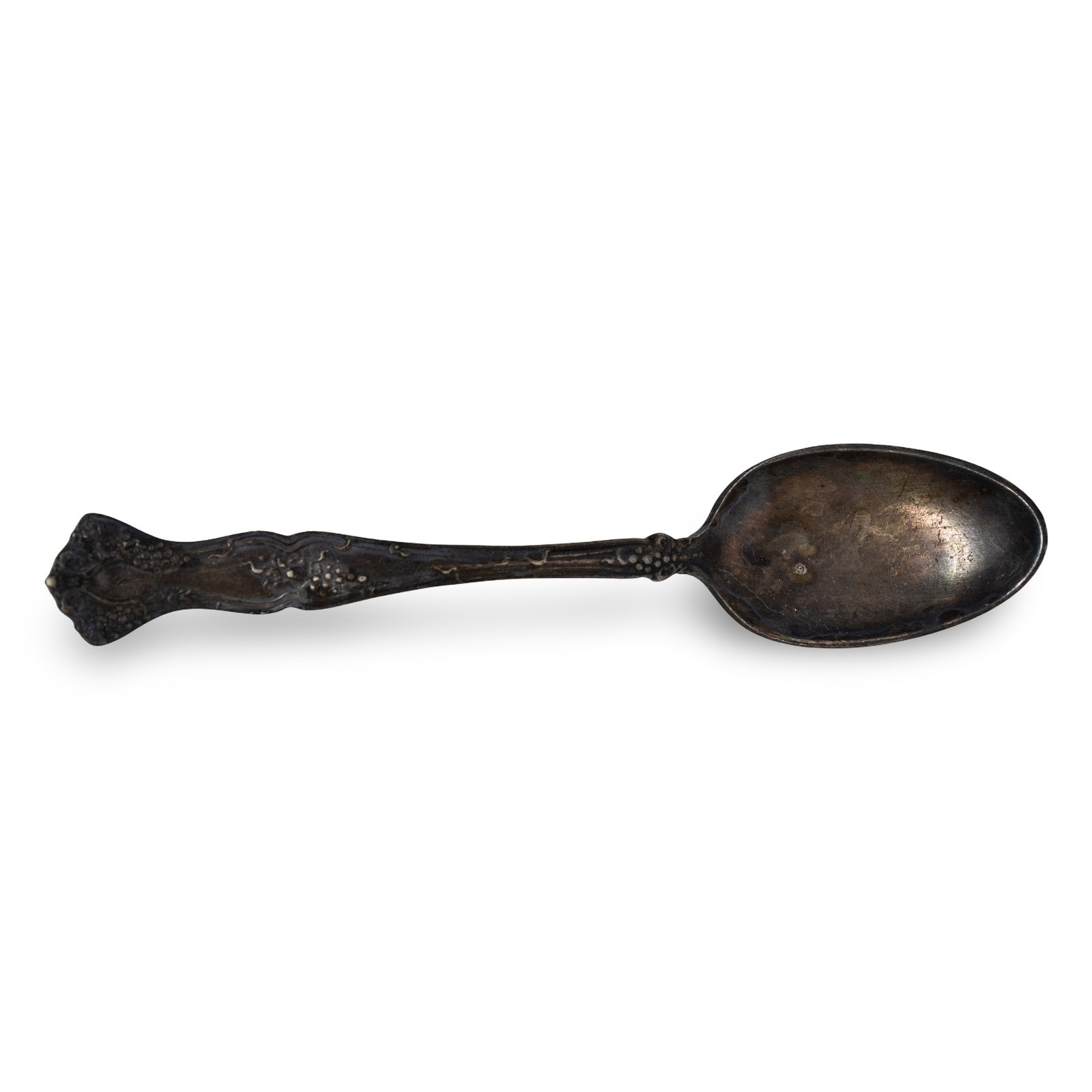 Antique 1847 Rogers Bros Old Colony XS Triple Silverplate Teaspoon, 1911 Patina