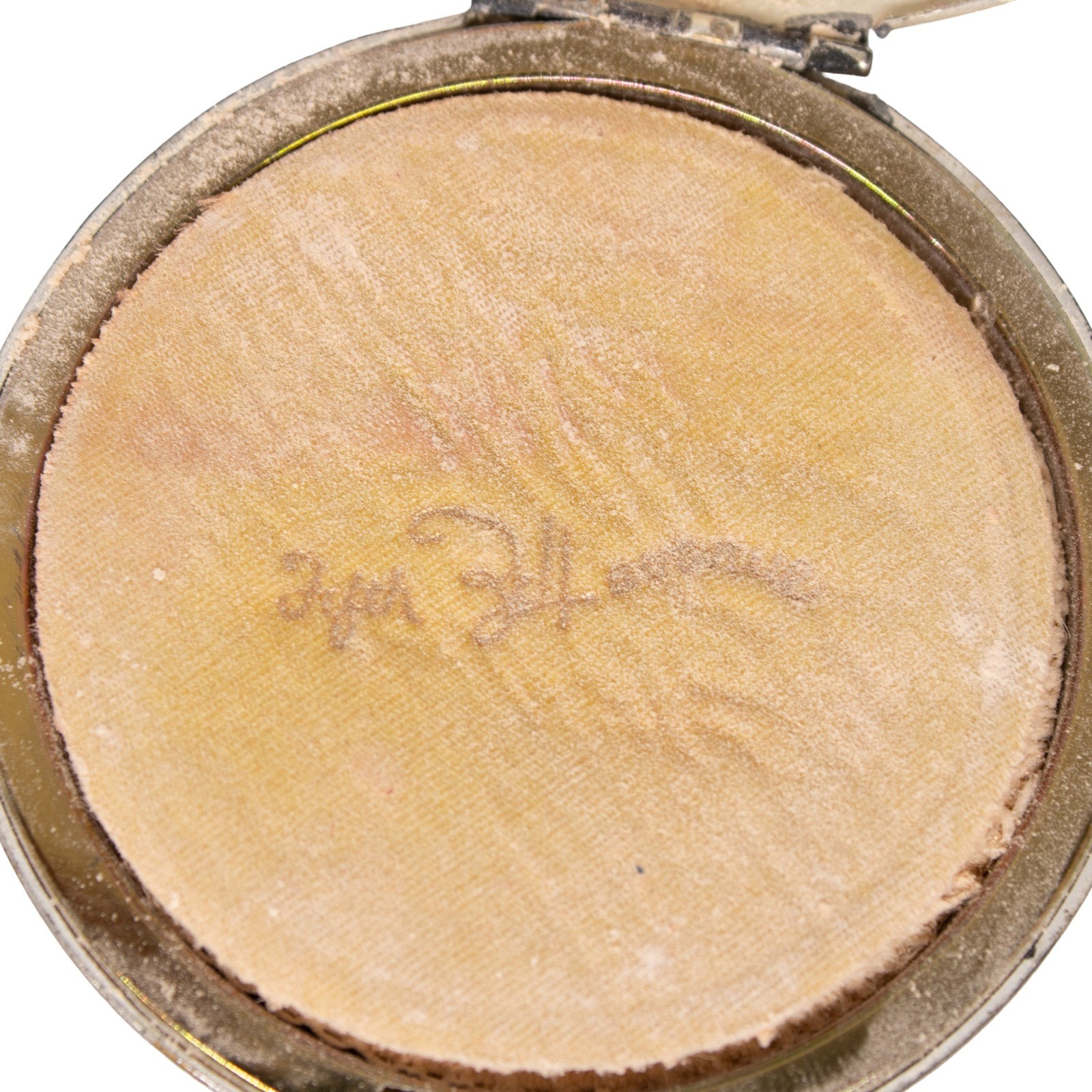 Vintage Zell Fifth Avenue Pocket Watch Style Powder Compact with Tassel, 2.5 in, USA - Image 4