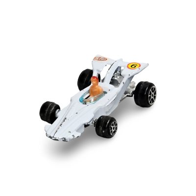 Ferrari F1 Racing Car Diecast Toy White W.T. 226 Hong Kong
