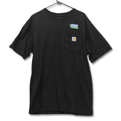Carhartt Crazy Fresh Graphic Pocket T-Shirt Mens Medium Black Loose Fit