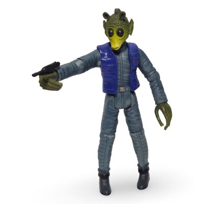 Hasbro Pax Bonkik Action Figure Star Wars 3.75" Blue Grey Excellent S13