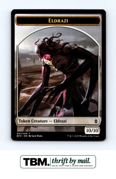 2015 Magic the Gathering Battle for Zendikar #1 Eldrazi Token
