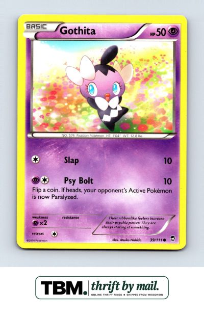 2014 Pokemon XY - Furious Fists #39/111 Gothita