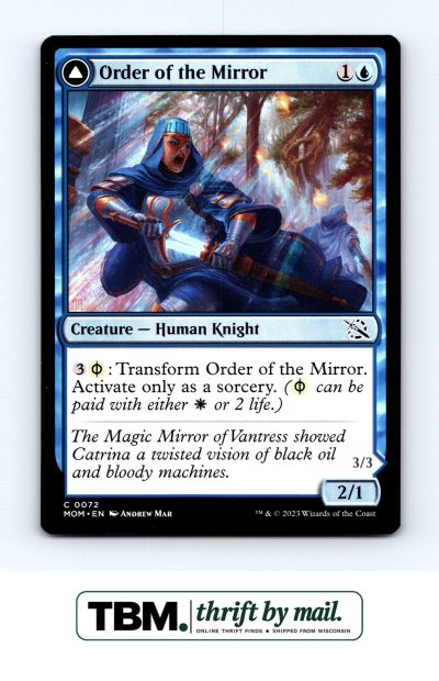 2023 Magic the Gathering March of the Machine #72 Order of the Mirror