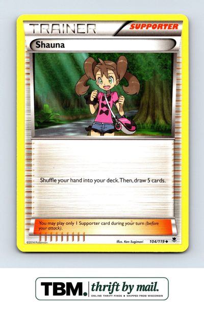 2014 Pokemon XY - Phantom Forces #104/119 Shauna