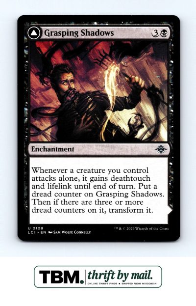 2023 Magic the Gathering The Lost Caverns of Ixalan #108 Grasping Shadows