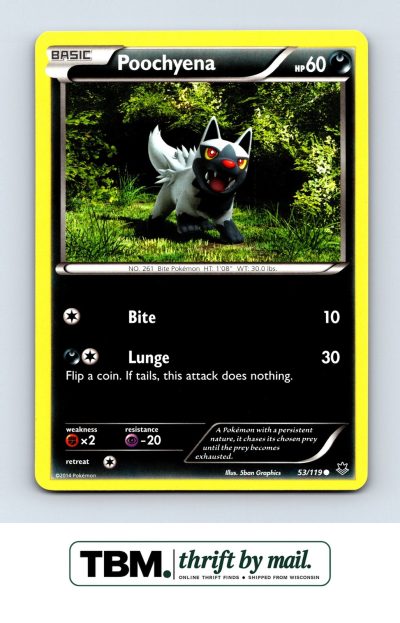 2014 Pokemon XY - Phantom Forces #53/119 Poochyena