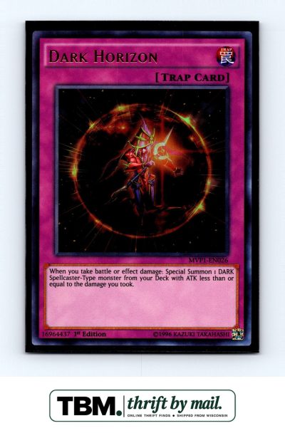 2016 Yugioh #MVP1-EN026 Dark Horizon Foil