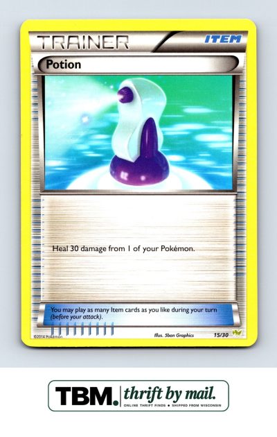 2014 Pokemon BW Trainer Kit: Excadrill & Zoroark #15/30 Potion