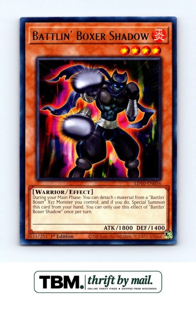 2023 Yugioh #LD10-EN056 Battlin' Boxer Shadow