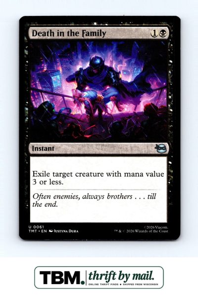 2026 Magic the Gathering Teenage Mutant Ninja Turtles #61 Death in the Family