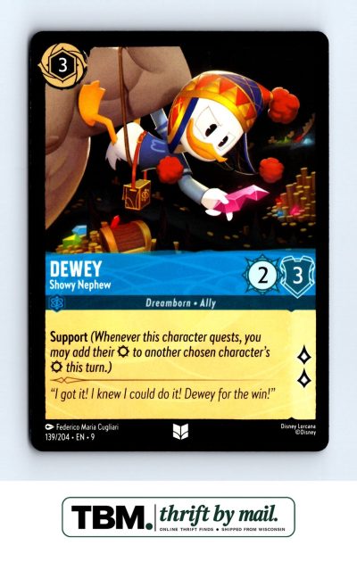 2024 Disney Lorcana Into the Inklands #139/204 Dewey