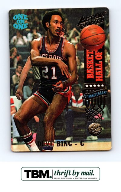 1993 Topps Action Packed Hall of Fame #3 Dave Bing Detroit Pistons